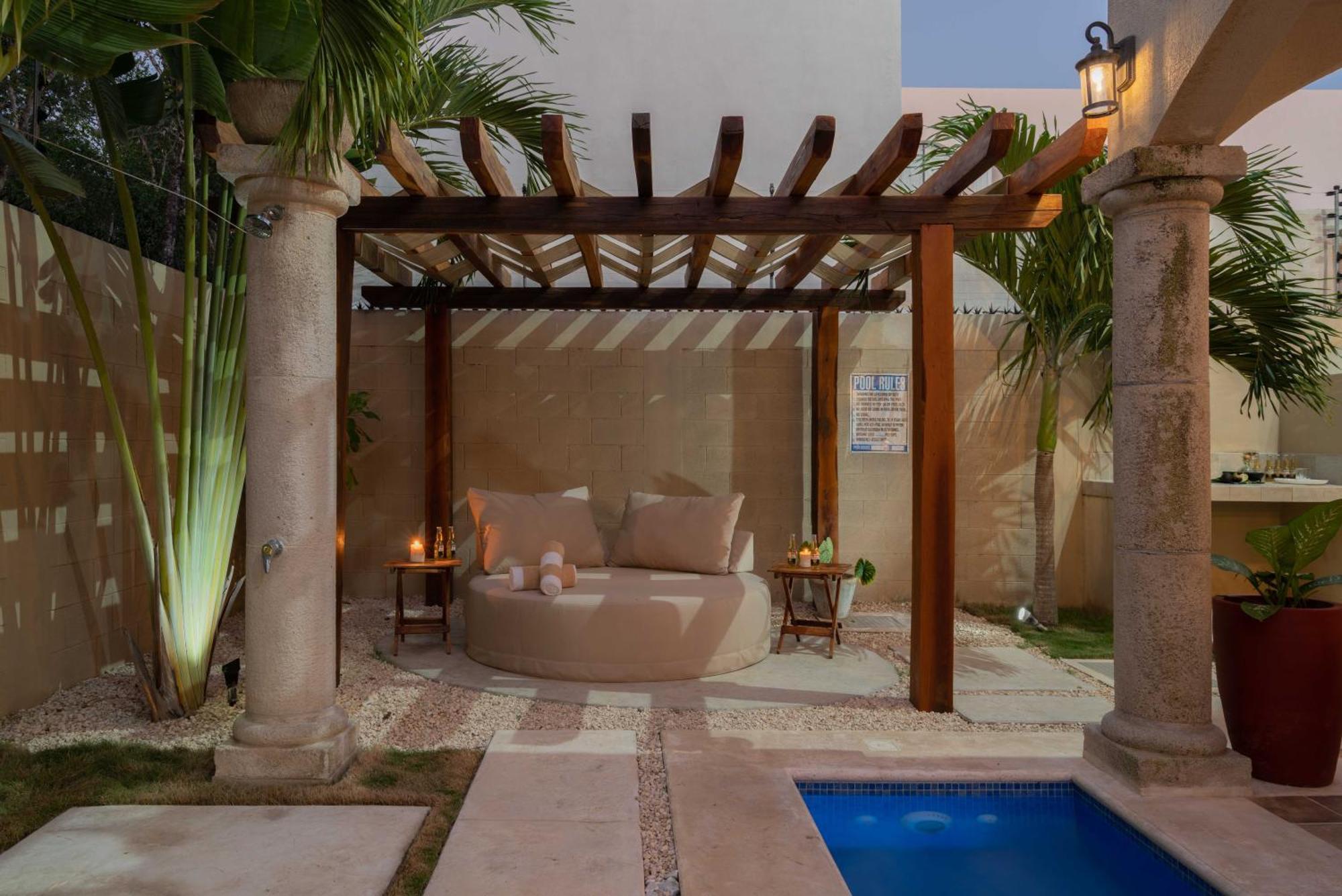 Tulum Stunning Villa For 10-Cabana-Private Pool-Parking Dış mekan fotoğraf